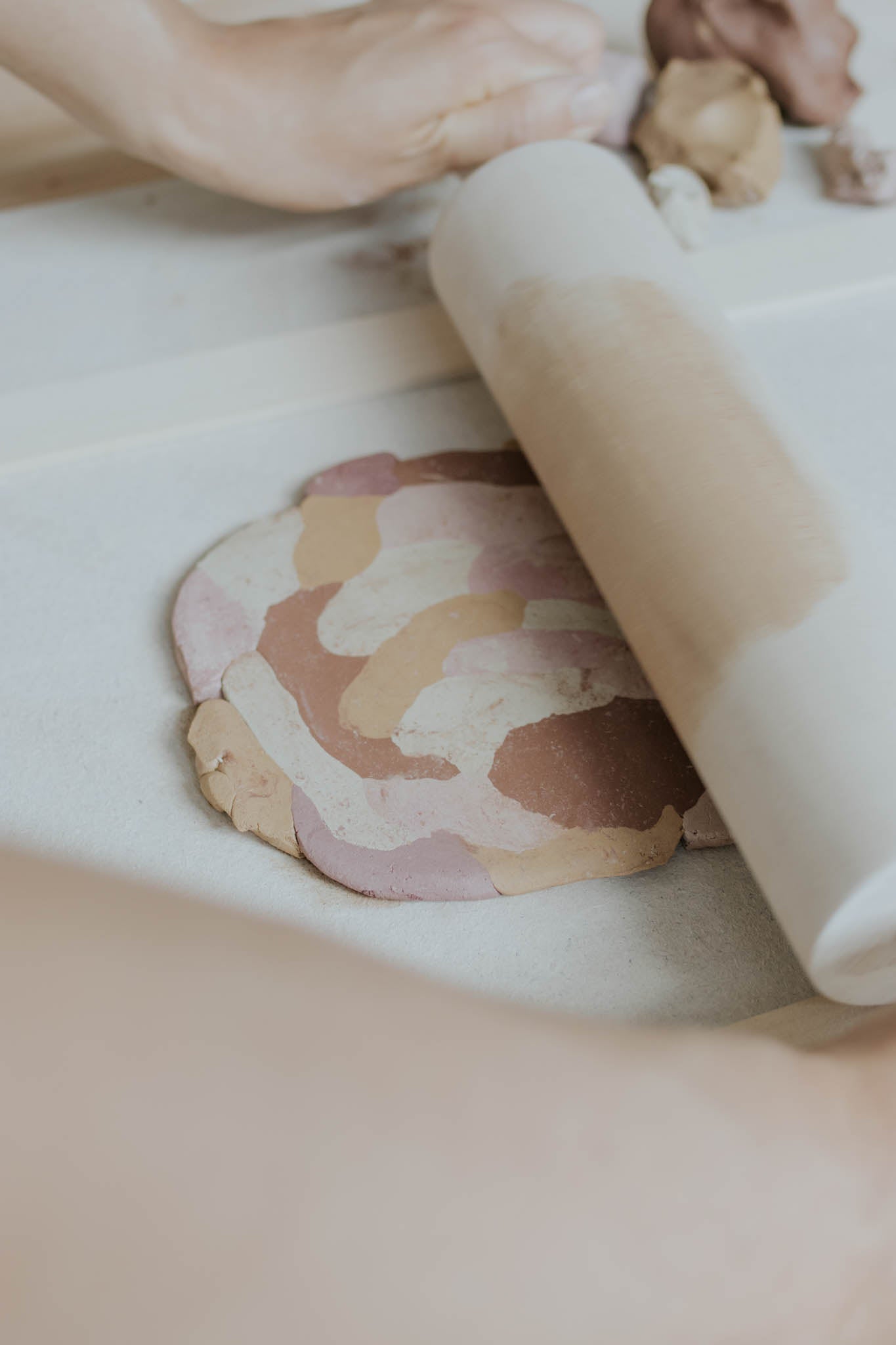 Marmorierter Ton Kurs