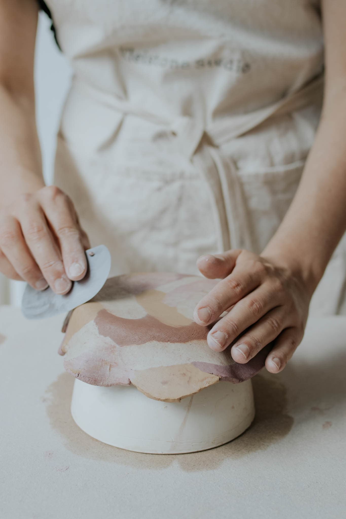 Marmorierter Ton Kurs