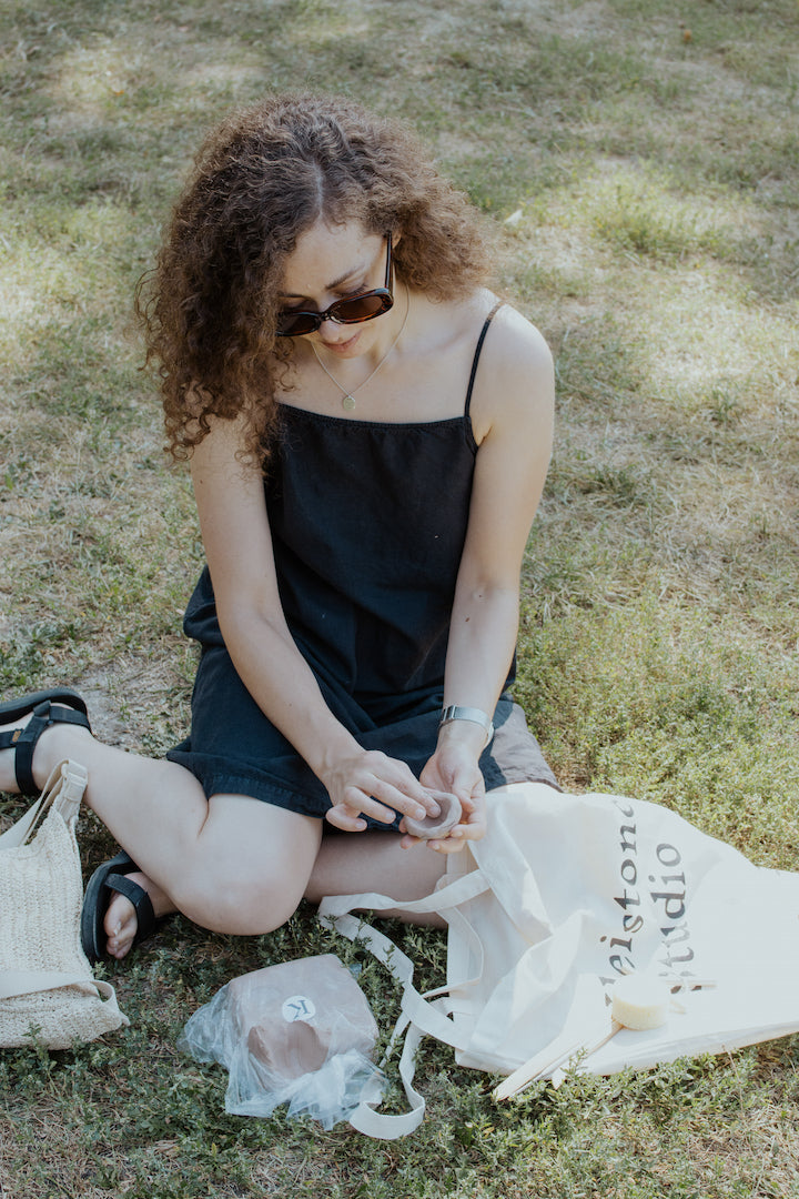 Clay to go: Kleistone Studio Clay Kit with tote bag