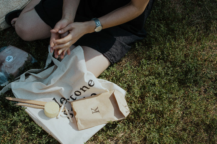 Clay to go: Kleistone Studio Clay Kit with tote bag