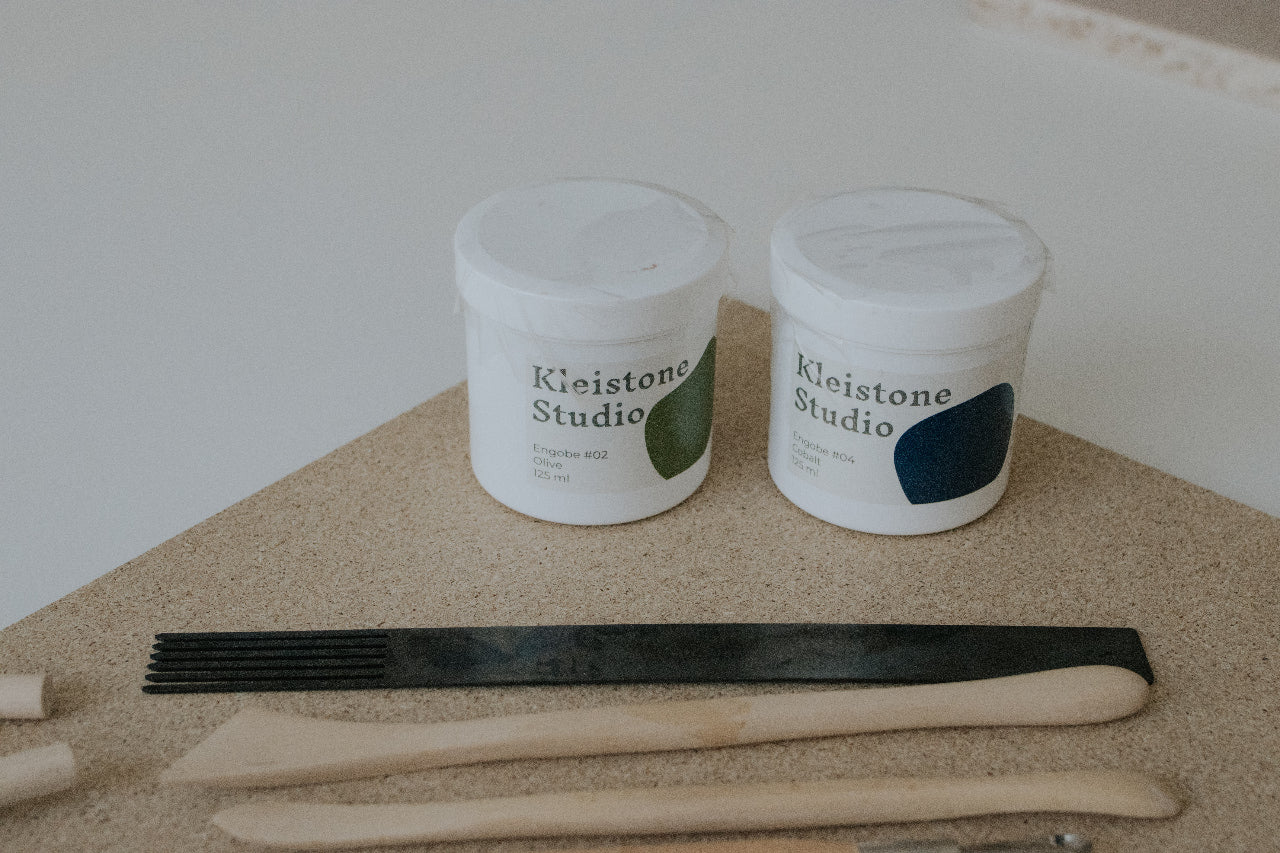 Kleistone Studio Pottery Starter Kit With 4 Project Instructions