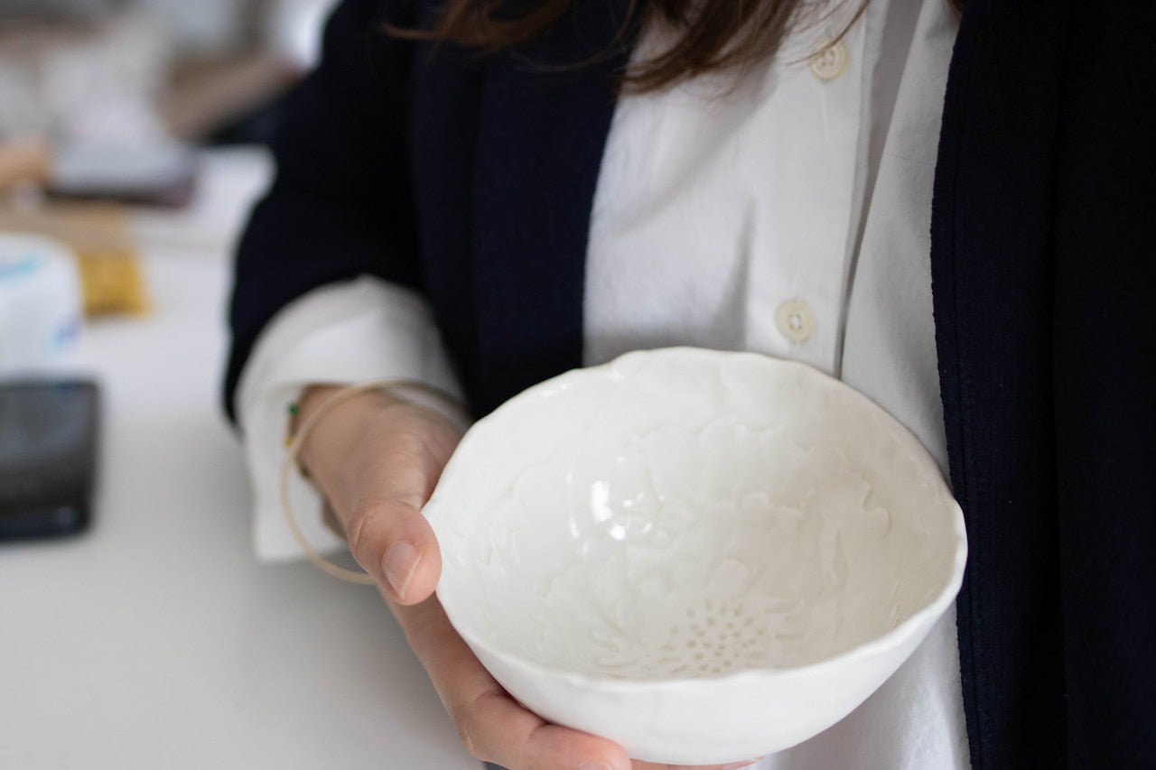 Handaufbau mit Porzellan - Workshop