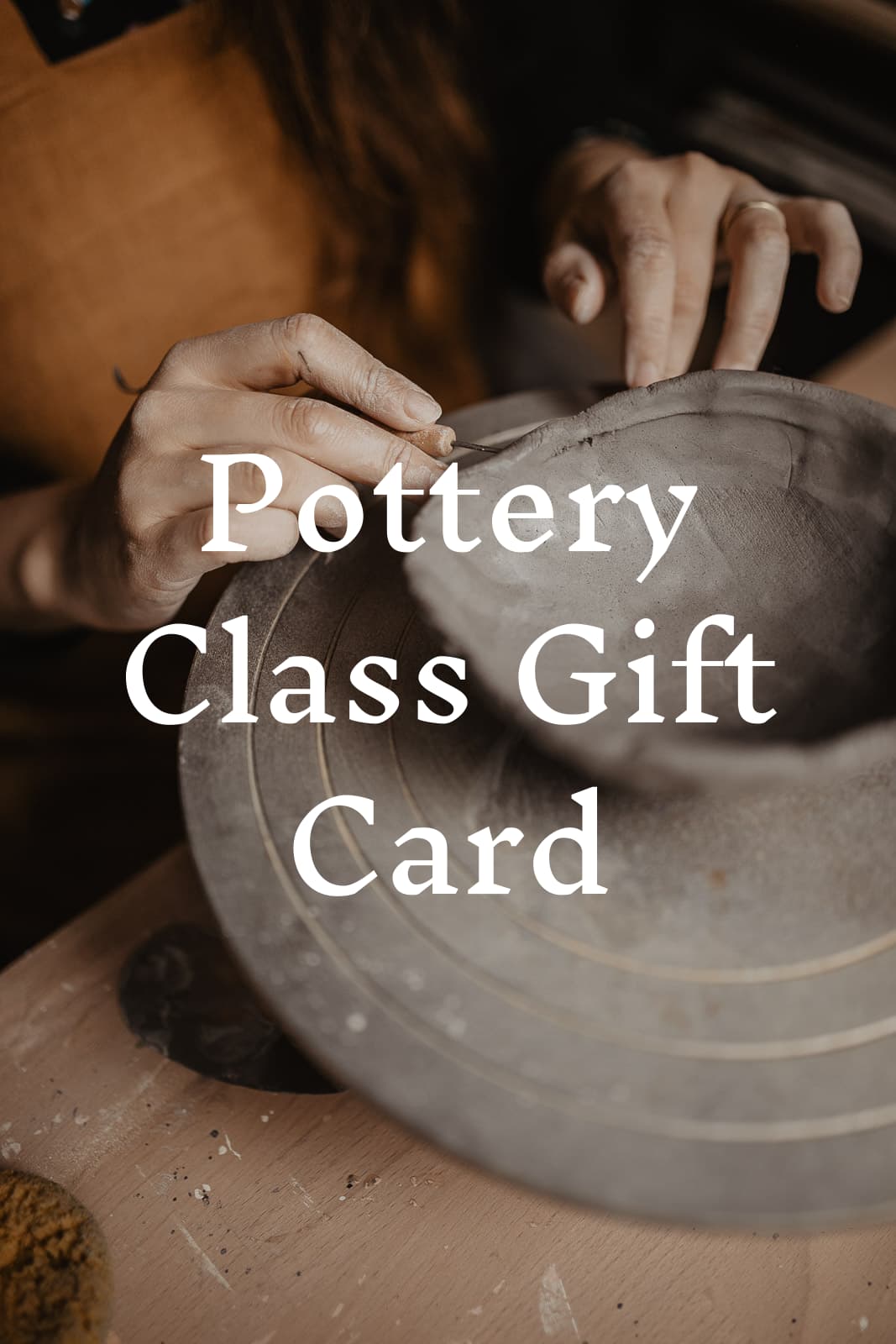 Pottery Class Gift card Kleistone Studio
