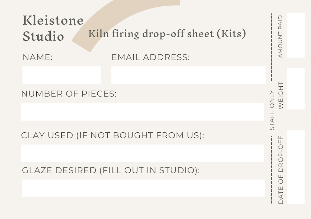 Clay to go: Kleistone Studio Clay Kit with tote bag