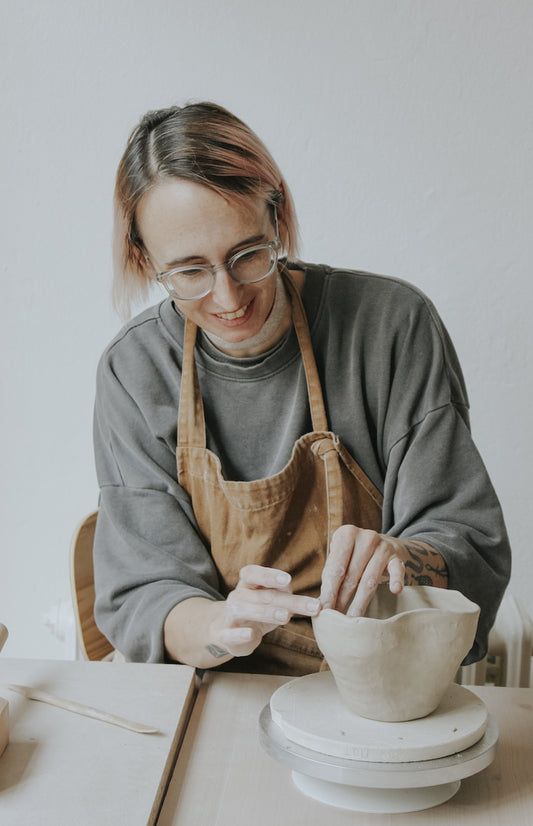 Make your own ceramic planters class