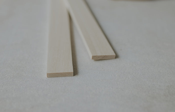 Wooden Slats for clay (0,5 cm thick wooden sticks)