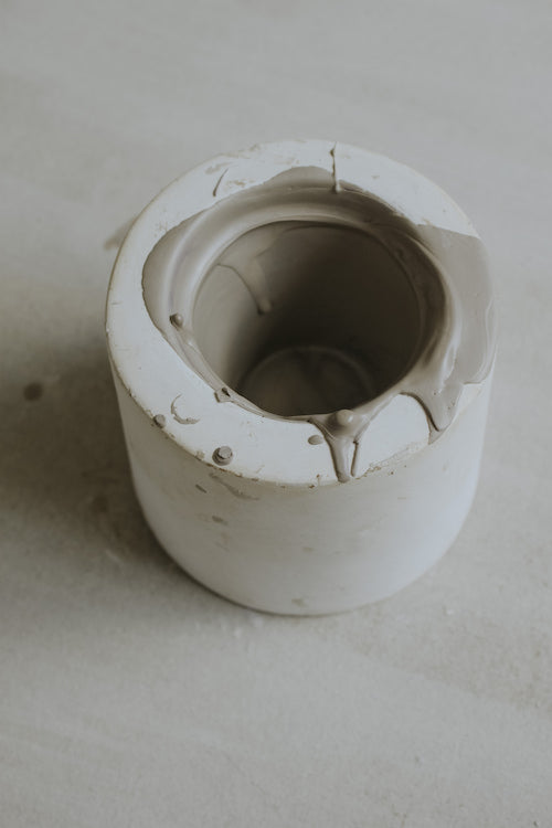 Slip casting with porcelain